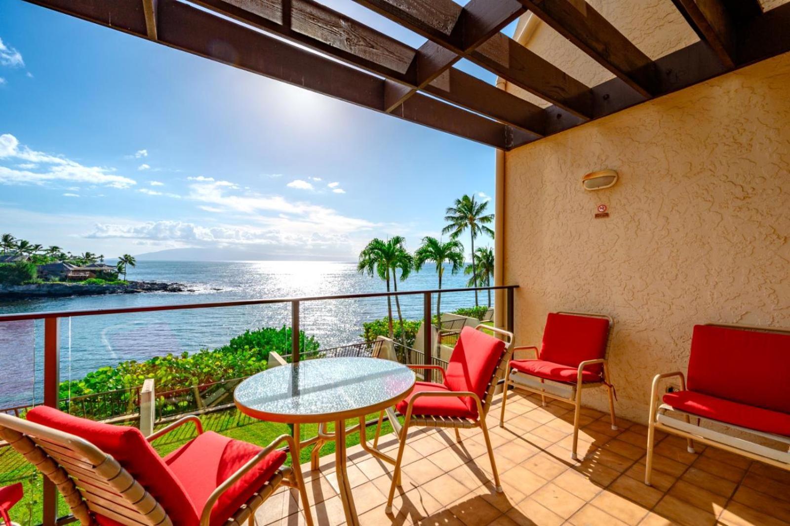 Kbm Resorts Free Car Napili Point Nap-C18 Ocean Front Spacious Villa Kapalua Bagian luar foto